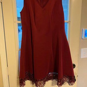 Maroon dress